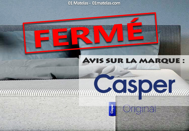 Avis sur les matelas de la marque Casper