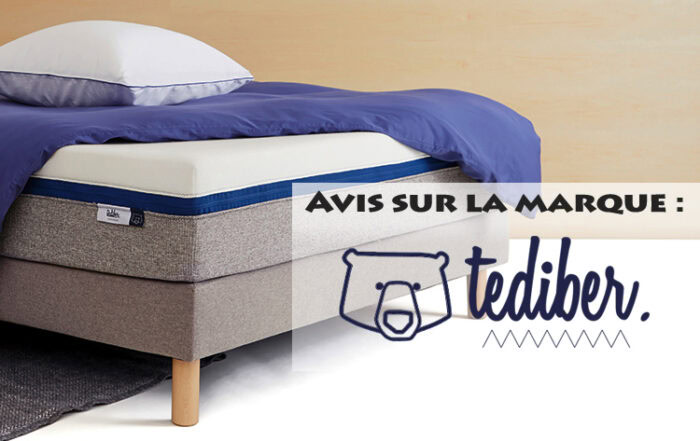 Un Article review sur la marque de matelas française Tediber