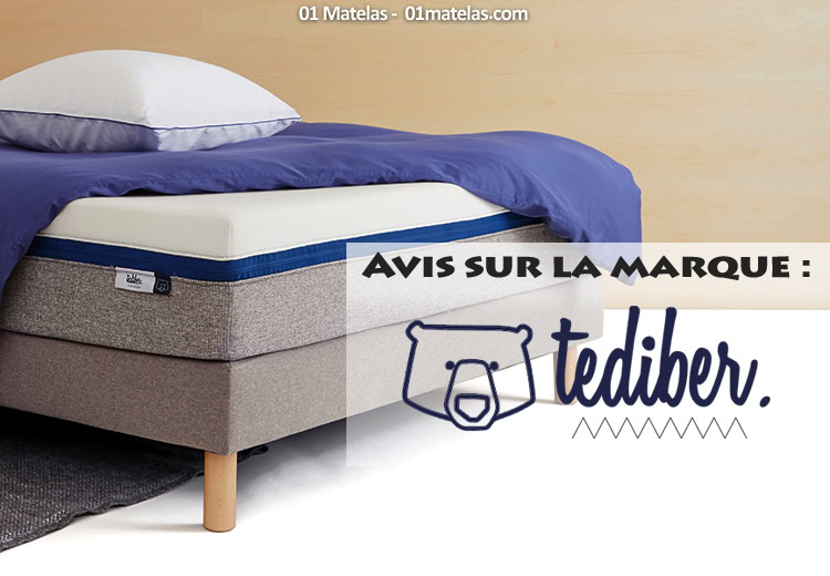 Un Article review sur la marque de matelas française Tediber