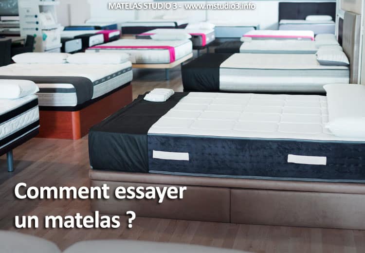 Comment essayer un matelas