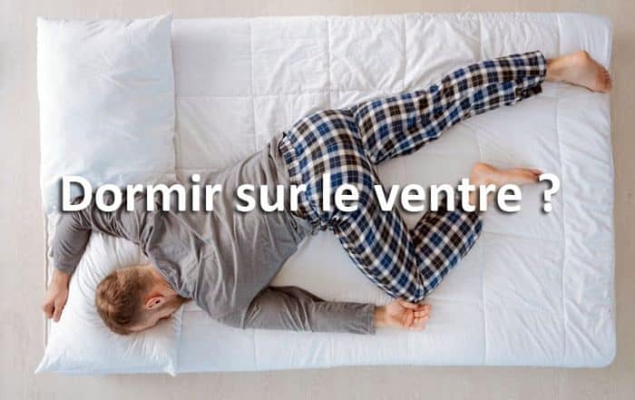 Dormir sur le ventre