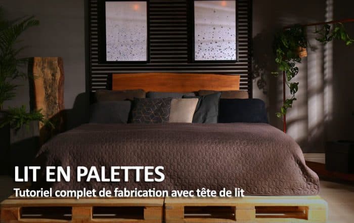 Fabriquer un lit en palette