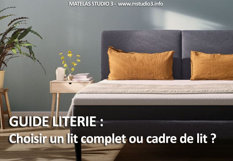 Lit ou cadre de lit ?