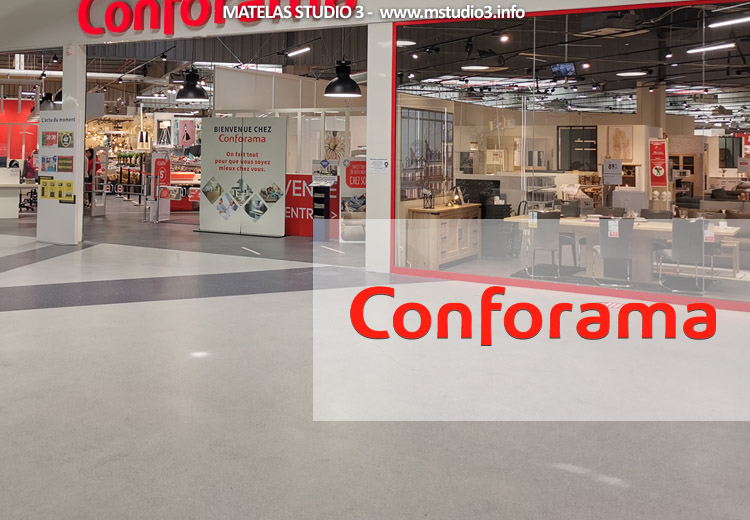 Présentation du magasin Conforama