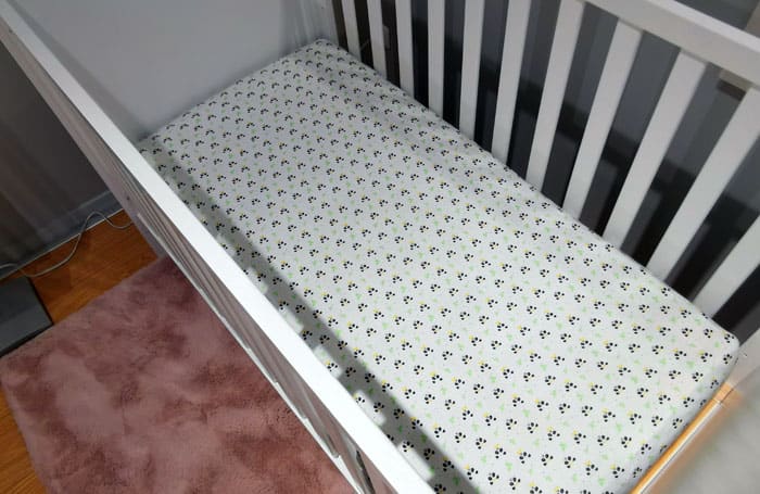 Photo d'un matelas de très petite taille