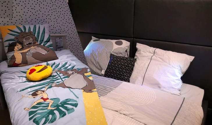 Présentation des matelas chez Conforama