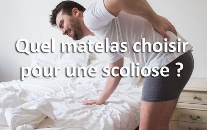 Quel matelas choisir pour une scoliose ?