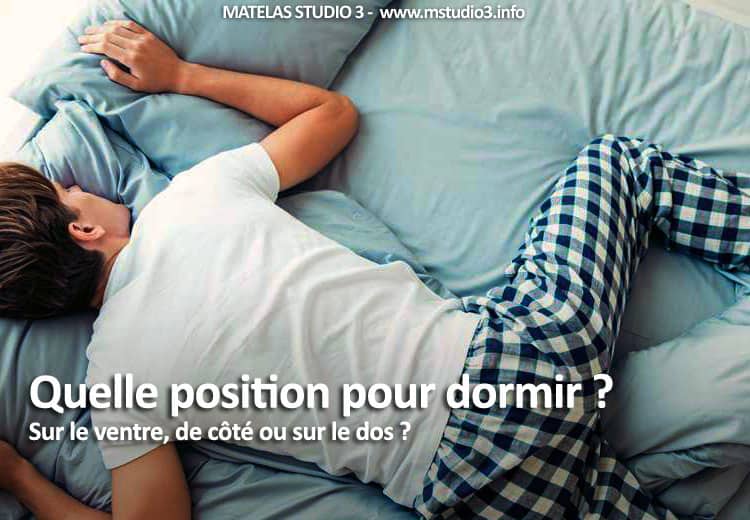 Quelle position pour dormir ?