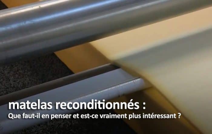 Avis sur les matelas reconditionnés
