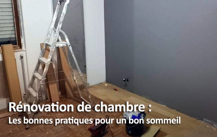 Rénover sa chambre pour favoriser le sommeil