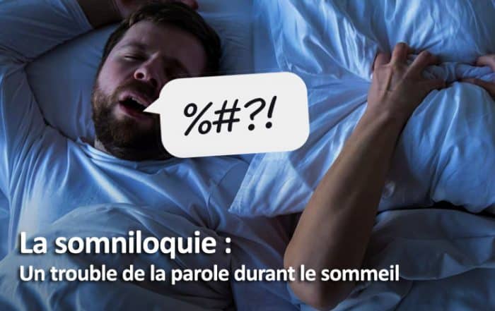 La somniloquie ou parler dans son sommeil