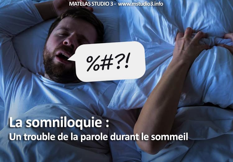 La somniloquie ou parler dans son sommeil